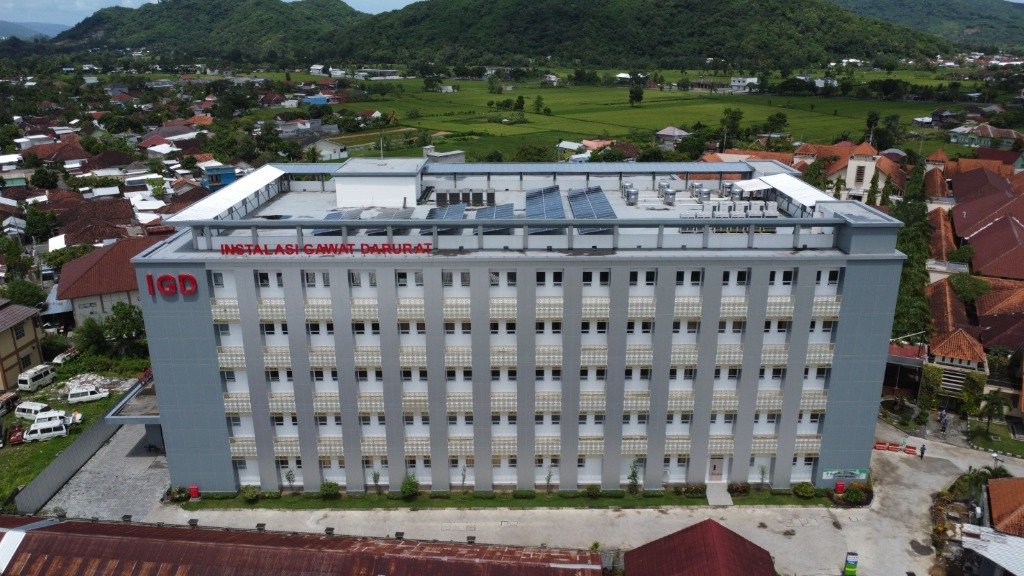 Gedung RSUD Patut Patuh Patju Kabupaten Lombok Barat